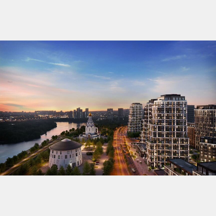 1-к. квартира, 54,9 м², 6/18 эт.