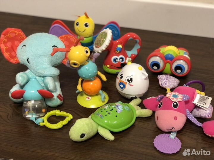 Детские игрушки пакетом музыкальные грызунки