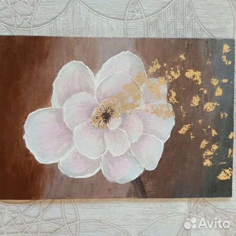 Картина акрилом на холсте