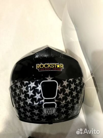 Кроссовый шлем rockstar