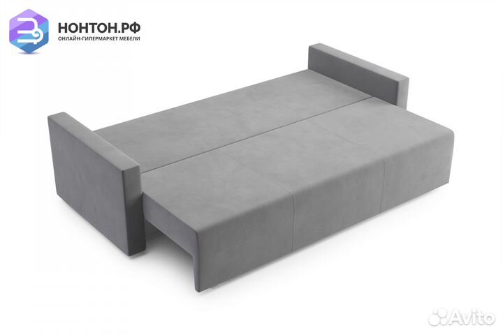 Диван еврокнижка Виена серый