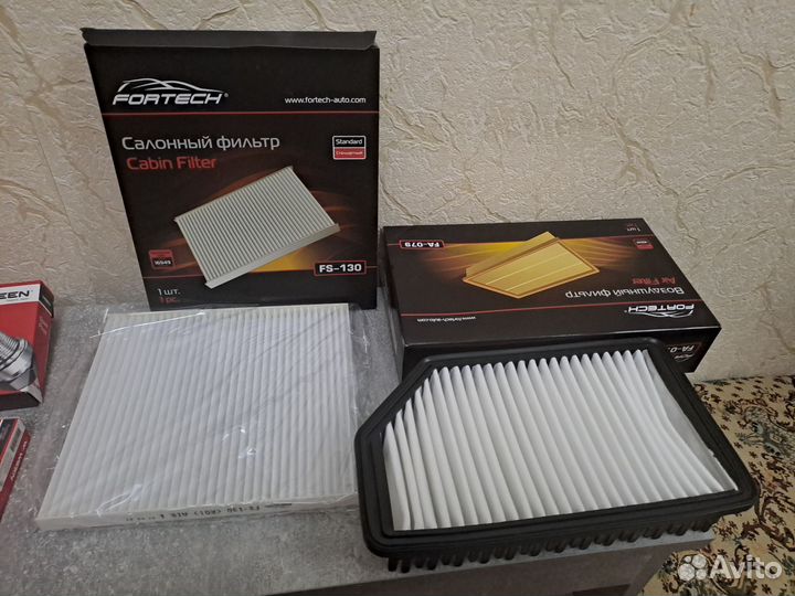 Комплект фильтров на киа рио