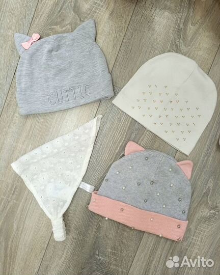 Шапочки на девочку