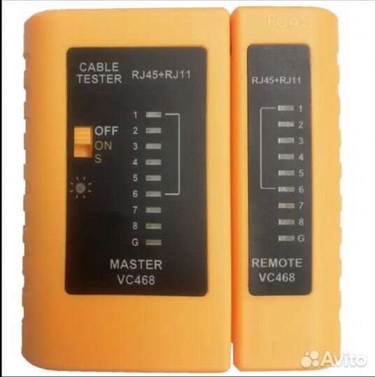 Кабельный тестер, lan-тестер