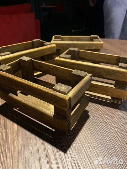 Салфетница из дерева