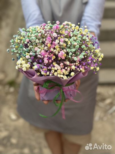 Композиция из гипсофилы