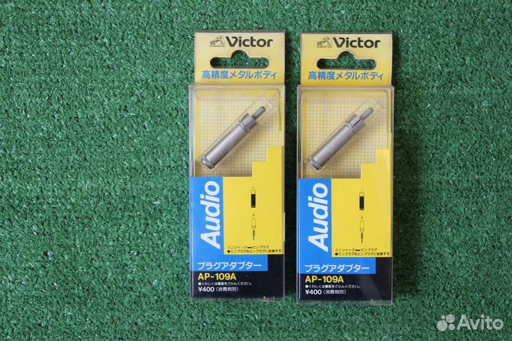 JVC переходники MiniJack-RCA, Япония