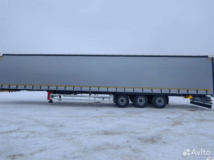 Полуприцеп шторный TIRKON TREYLER 3A, 2024