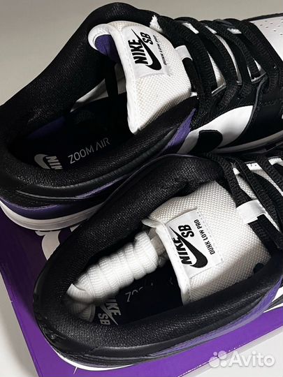 10.5 US Nike SB Dunk Low Court Purple