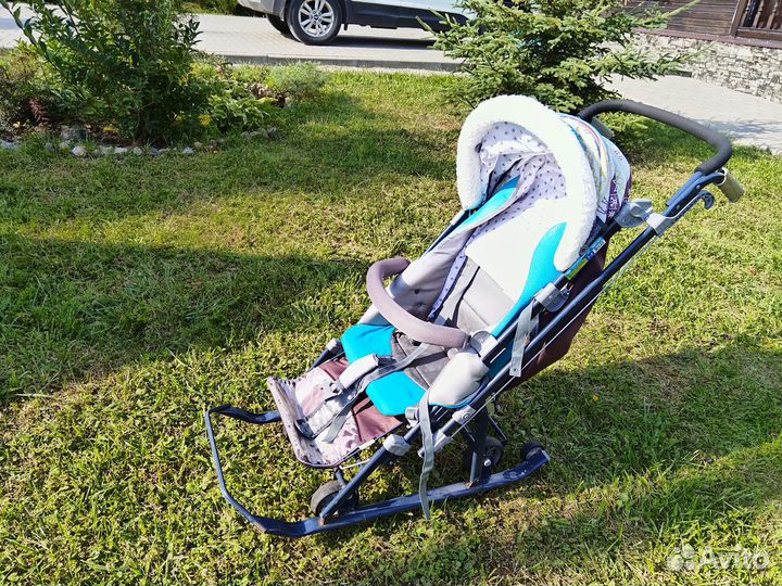 Сани коляска детские