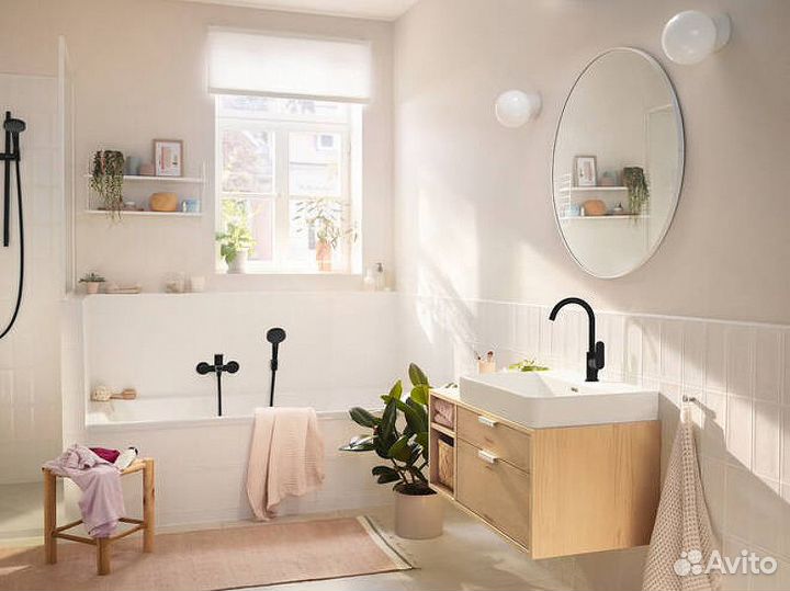 HG Rebris S Смеситель для ванны, внеш.монтаж, цве