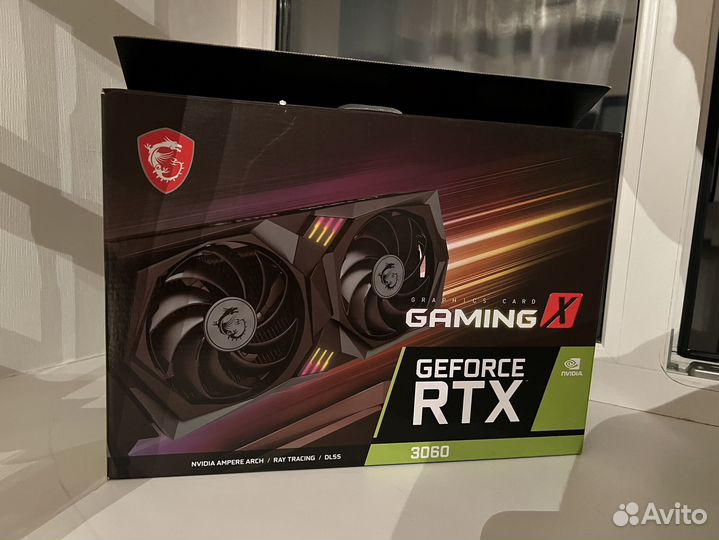 Видеокарта rtx 3060 gaming x msi 12gb
