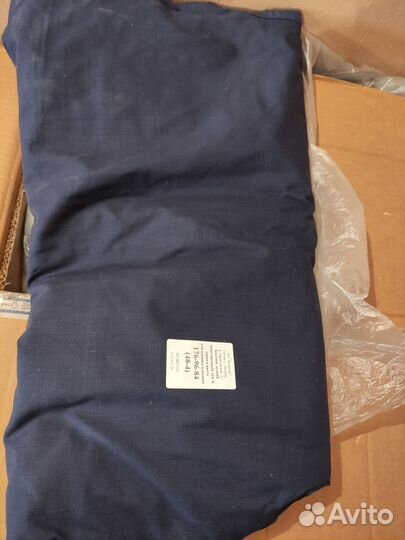 Офисная военная форма синяя