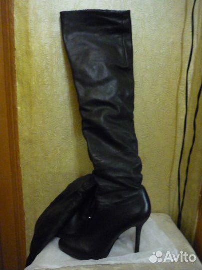 Сапоги натуральная кожа