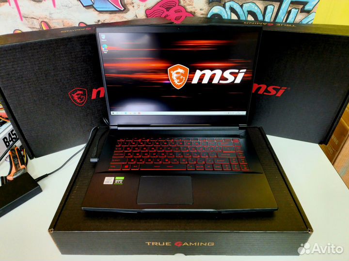 Ноутбук MSI i5-10200/16/512/3060 6Gb (Новый)