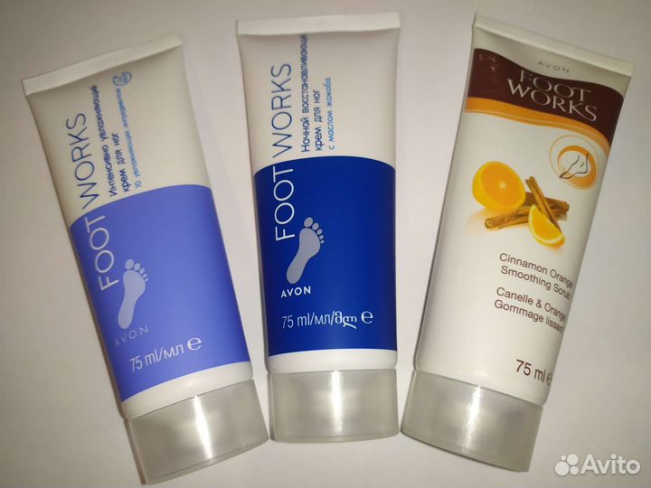 Скраб для ног, крем для ног