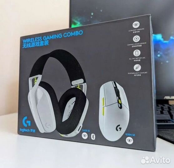 Новые Logitech G435 + G304SE Беспроводная