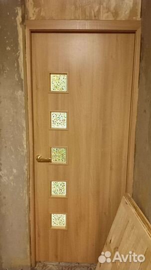 Дверь входная деревянная бу
