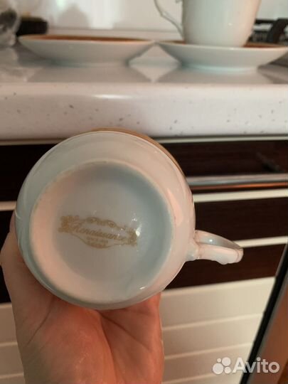 Чашка с блюдцем