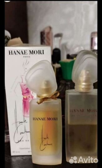 Духи винтаж hanae mori мужской chanel, отливанты