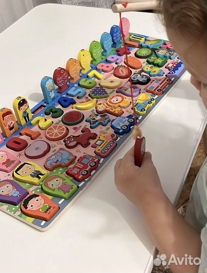 Игрушка развивающая деревянная