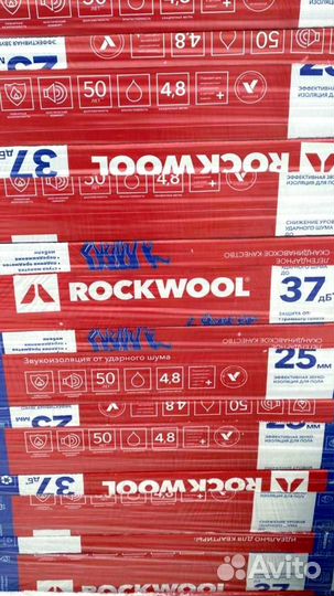 Утеплитель Rockwool Флор Баттс