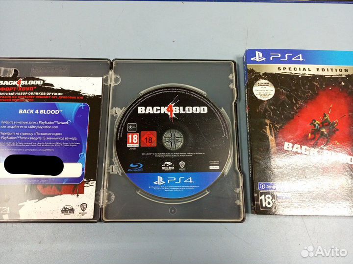 Диск PS4 - Back4Blood Special Edition