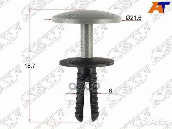 Клипса отделки двери VAG (1 шт.) ST-M11291 Sat