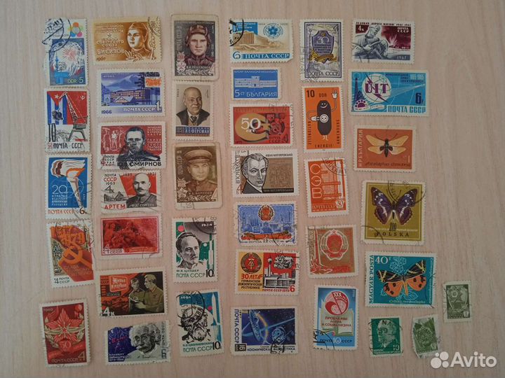 Марки СССР, России и др