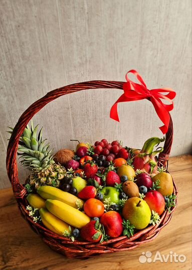 Фруктовая корзина/вкусный букет/подарок/Выпускной