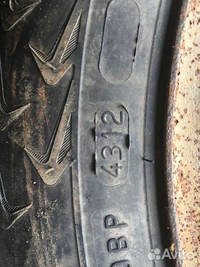 Комплект колес на штампах 155/70 r14 на ваз