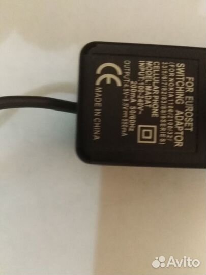 Зарядка для nokia толстая с индикацией