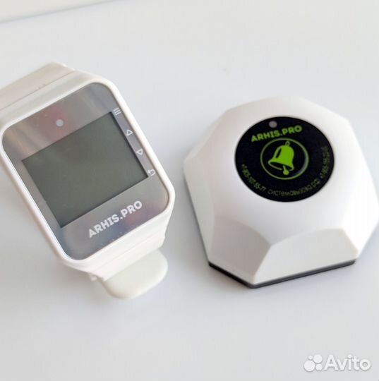 Кнопка вызова персонала, официанта: Бургер Белый