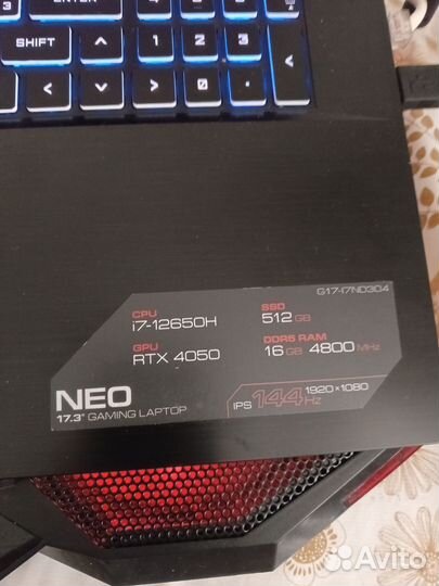 Ardor gaming ноутбук