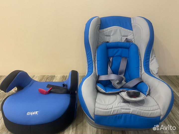 Детское автокресло + бустер