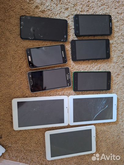 Телефоны и планшеты на запчасти или под ремонт