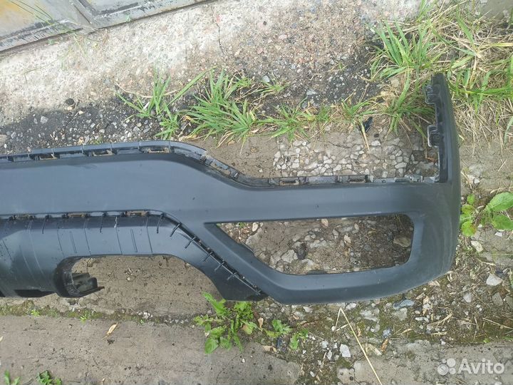 Юбка заднего бампера Kia Rio X