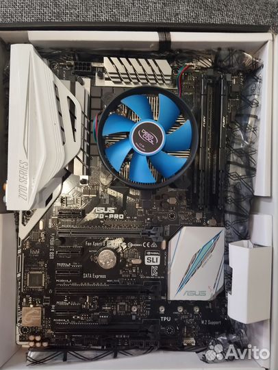 Материнская плата с процессором i5