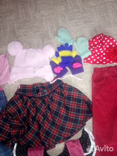 Пакет одежды для девочки 2-3 года