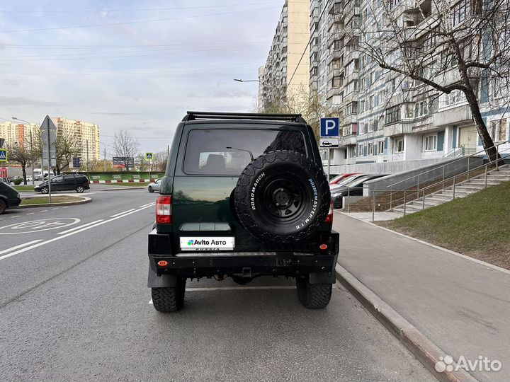 УАЗ Patriot 2.7 МТ, 2015, 12 740 км