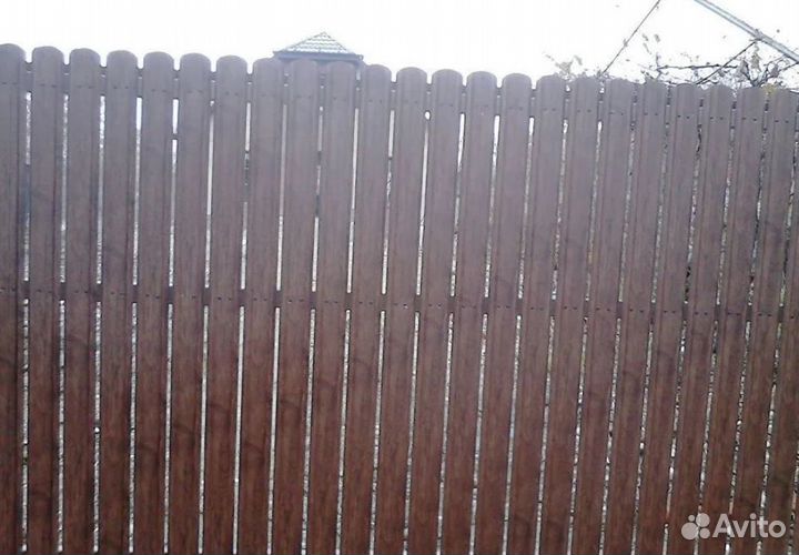 Забор металлический за 1 день быстро