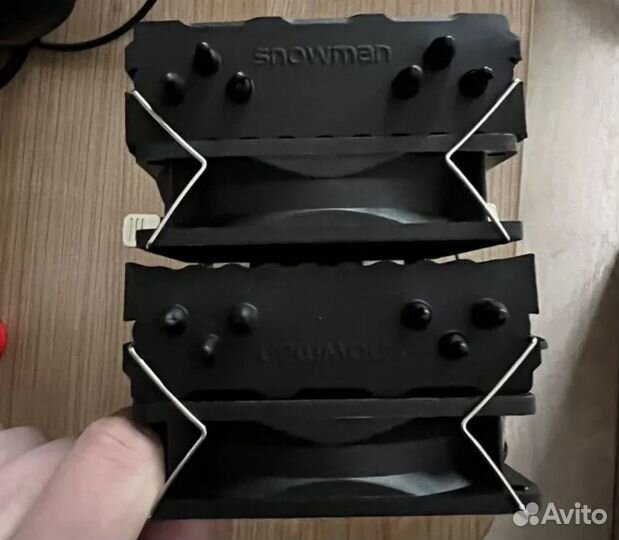 Кулер цп с 6 трубками snowman mx2