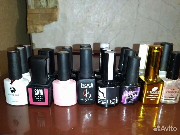 Гель лаки и обычные