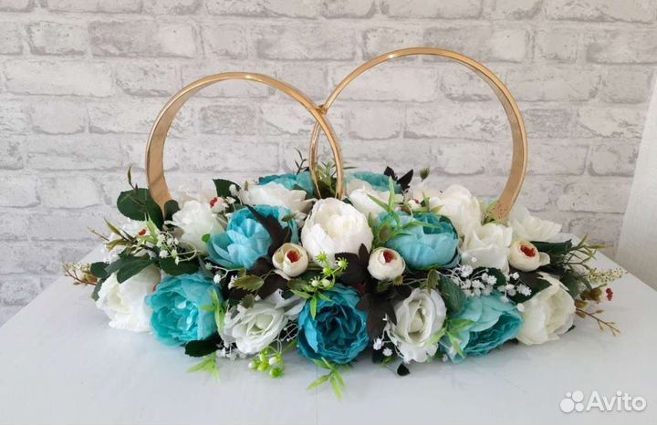 Свадебные аксессуары на машину, кольца