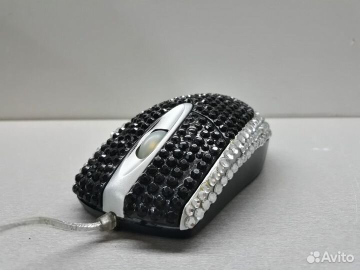 Мышка USB со стразами Woman 100