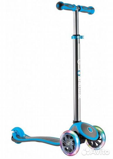 Самокат трехколесный Globber My Free Up Titanium