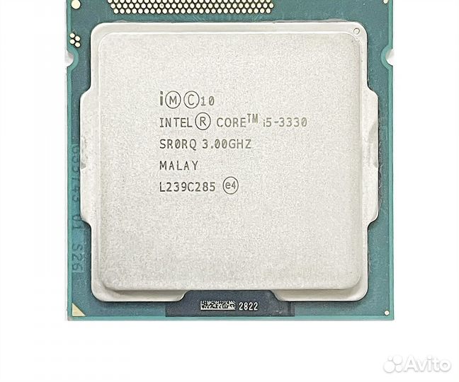 Процессор intel core i5 3330 Lga1155