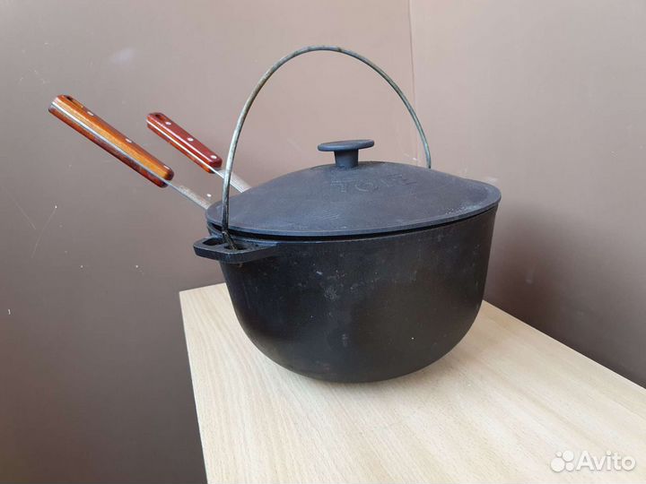 Казан чугунный 6 литров