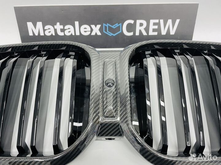 Решетка радиатора BMW X3 G01 M Стиль сухой карбон