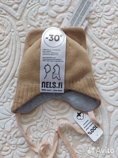 Новая шапка nels 0-3 месяца nels